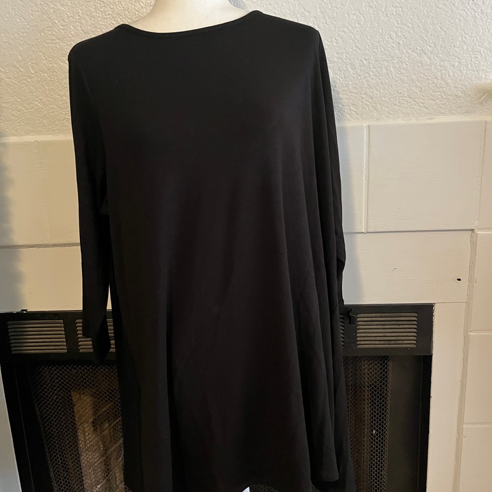 Black Long Sleeve Top